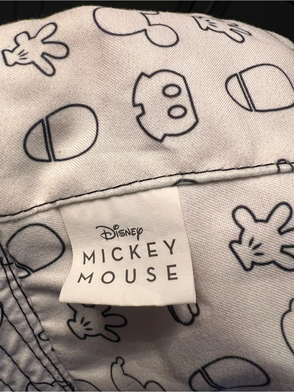 Mickey Mouse Bucket hat in red